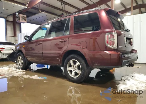 2008 Honda Pilot Exl from USA, damaged, VIN 5FNYF18758B012277